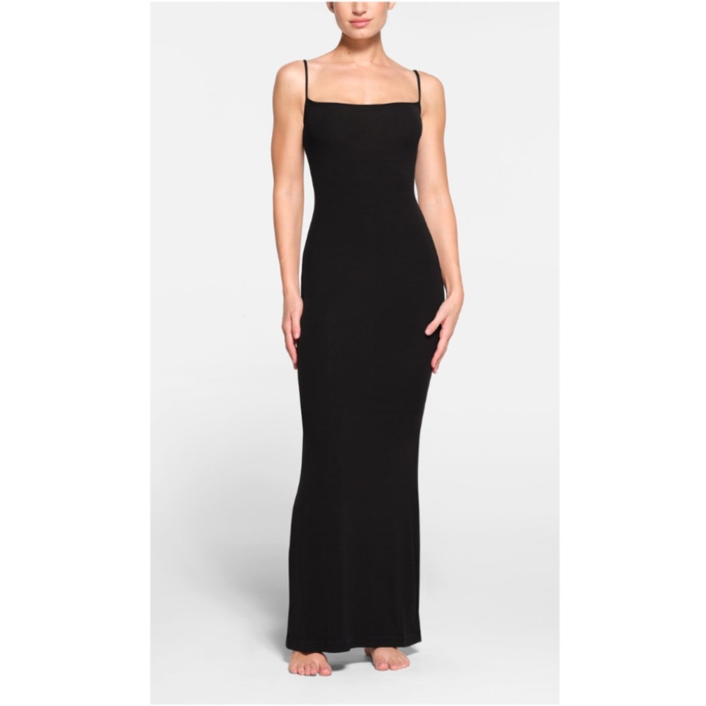 SKIMS Soft Lounge Long Slip Dress New With Tags